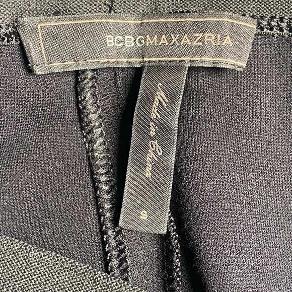 BCBGMAXAZRIA Bayle Faux Leather Moto Leggings, Size Small - Picture 4 of 7